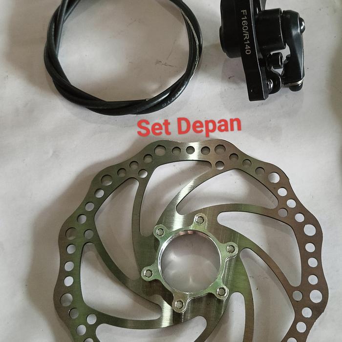 SET REM CAKRAM SEPEDA BMX/MTB DEPAN DAN BELAKANG