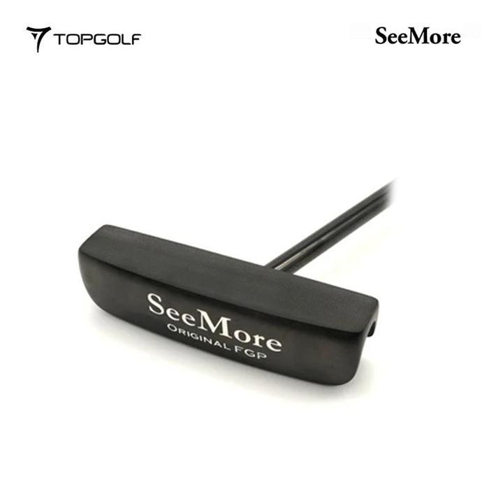 PUTTER SEEMORE FGP BLADE PVD BLACK TIP SM75 RED 22