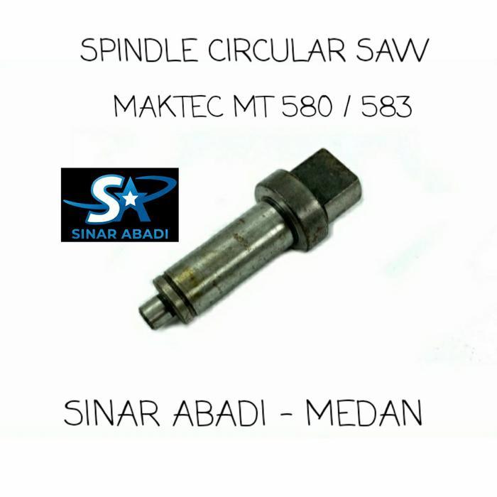 AS CIRCULAR SAW MT580 SPINDLE SPINDEL MESIN POTONG KAYU MAKTEC MT 583