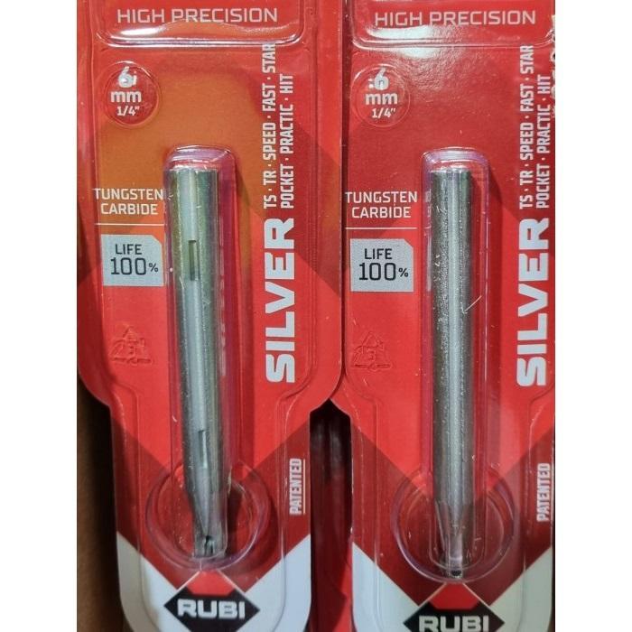 Mata Pisau Granit Dorong Pemotong Keramik Manual Rubi 6 mm 1/4 inch