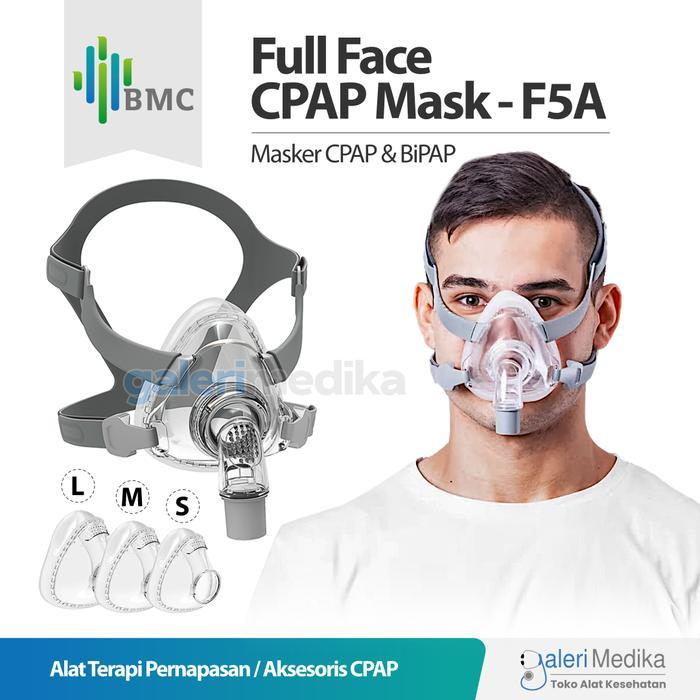 Masker CPAP / Masker BPAP BMC F5A Full Face Mask CPAP/BPAP