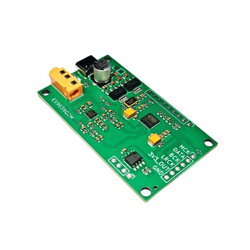 ES9039Q2M I2S DSD DIGITAL AUDIO INPUT DAC DECODING BOARD ES9601K HEADPHONE AMP MODULE 3.5MM OUTPUT