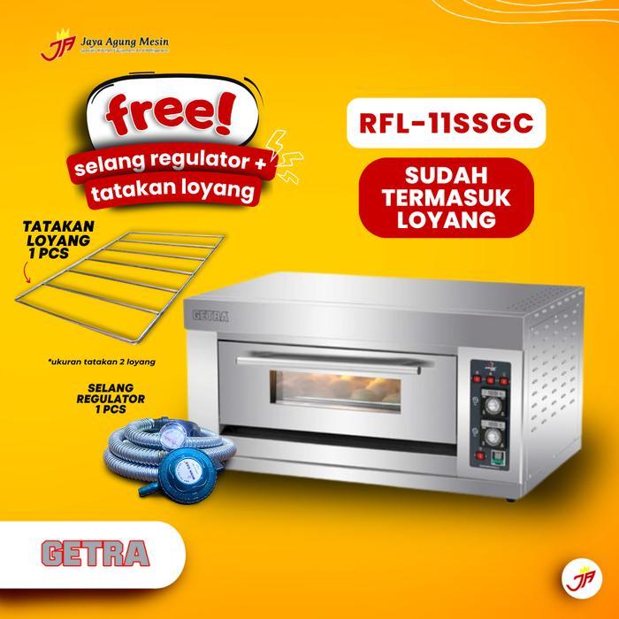 Getra Gas Baking Oven RFL-11SSGC Oven Gas Pemanggang Roti
