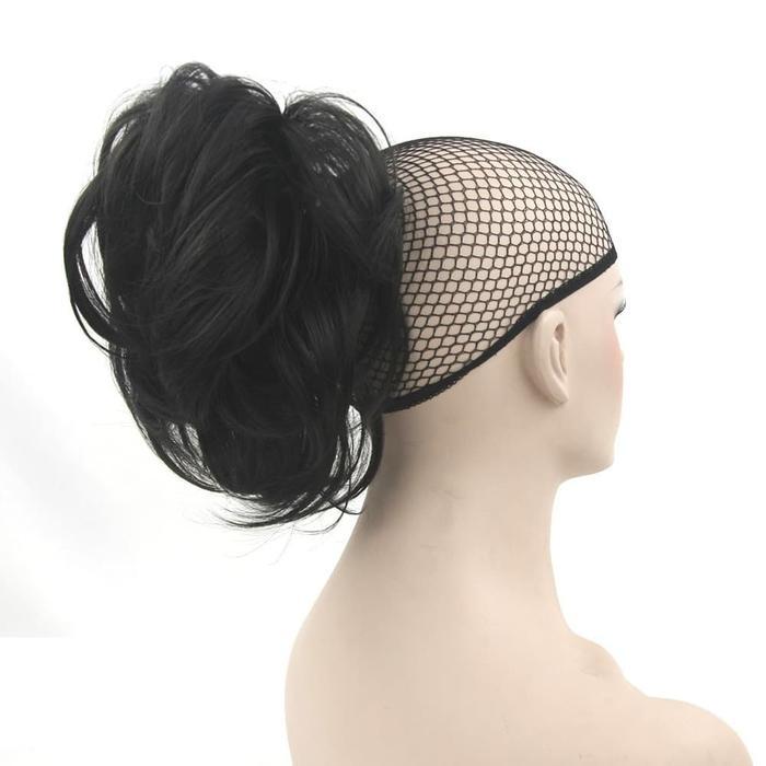 RSW HAIR CLIP PONI PONY TAIL PONITAIL KOREA CURLY 24 JEPIT CLIP ON