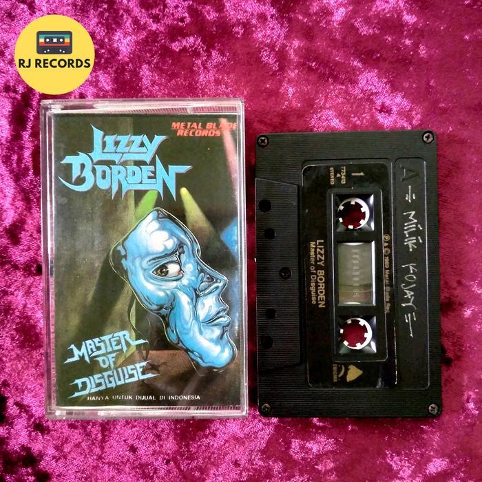 Kaset Pita Lizzy Borden - Master Of Disguise
