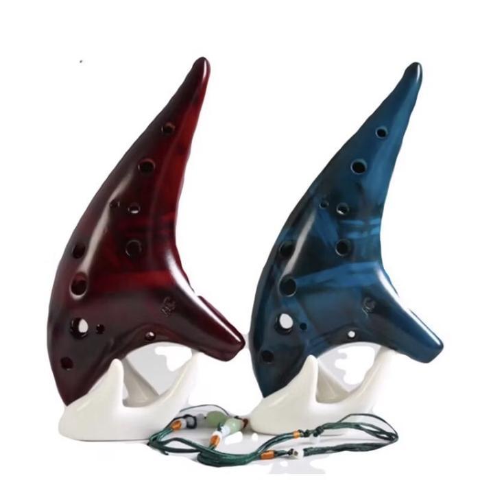 Ocarina Zelda Alto Ocarina Smoked Alto Ocarina Alat Musik Tiup