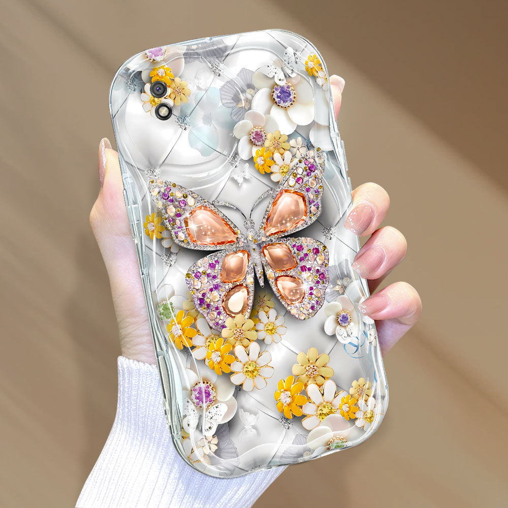 Casing Hp Untuk Xiaomi Redmi 9A Mode Krim Phone Case Lembut Handphone Softcase Kartun Soft Penuh Kes