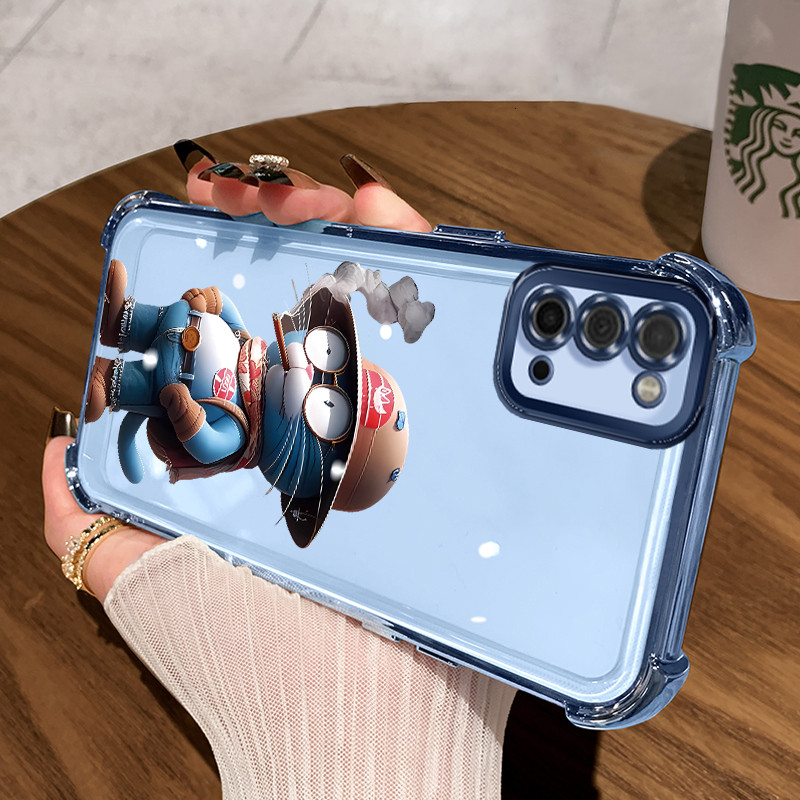 Casing Hp untuk Samsung A03s A02s M02s F02s Case Casing Merokok Anime pola Cesing HP Kesing empat An