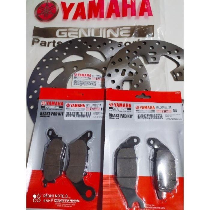 Piringan Cakram+Kampas Rem 1Set Vixion New, Nvl, Sunstar