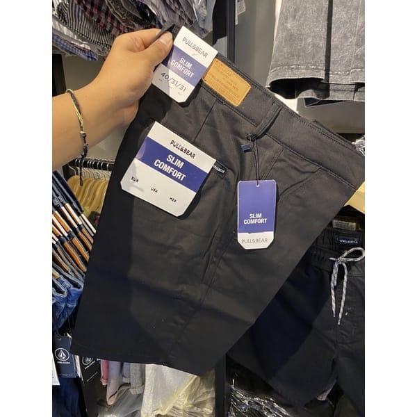 celana pendek PULL & BEAR // celana pendek chinos pria
