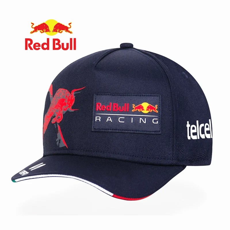 2025 Popular Red Bull Cap Baseball Hat Men's and Women's Summer Red Bull Sun Cap Red Bull Sports Hat