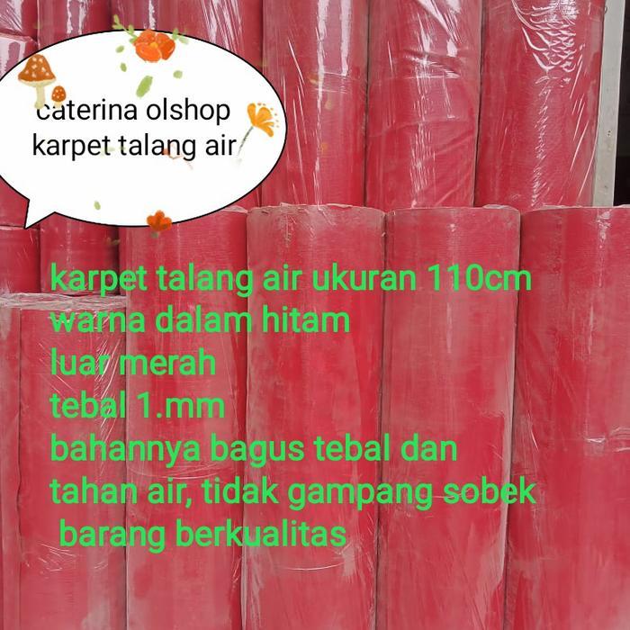 Stok Baru karpet talang air ukuran 110cm / harga perroll/ tebal 1.mm