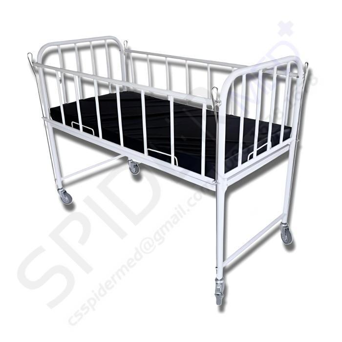 Bed Anak Bs + Matras / Tempat Tidur / Ranjang Pasien Anak Lokal - Besi