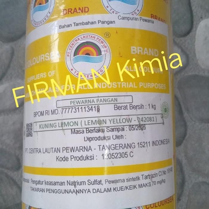 Pewarna makanan coloursea 1kg, bermacam-macam warna