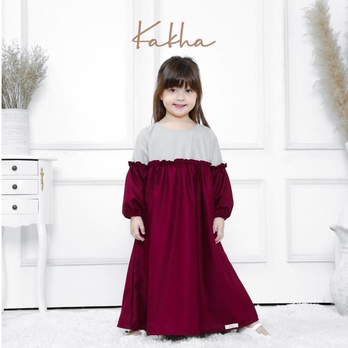 Kakha- Raya Series (Maroon) - Sarimbit Keluarga Muslim