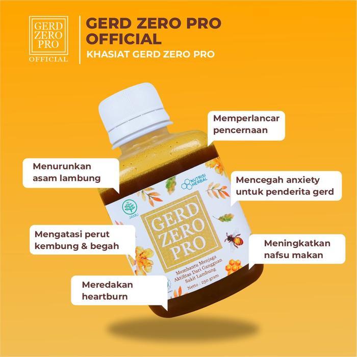 "New" Gerd Zero Pro - Solusi Alami Tuntaskan Asam Lambung & GERD