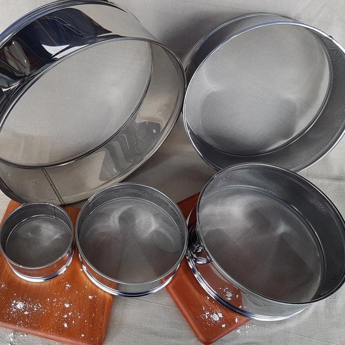 Ayakan Tepung Stainless Flour Sifter Ayakan Terigu