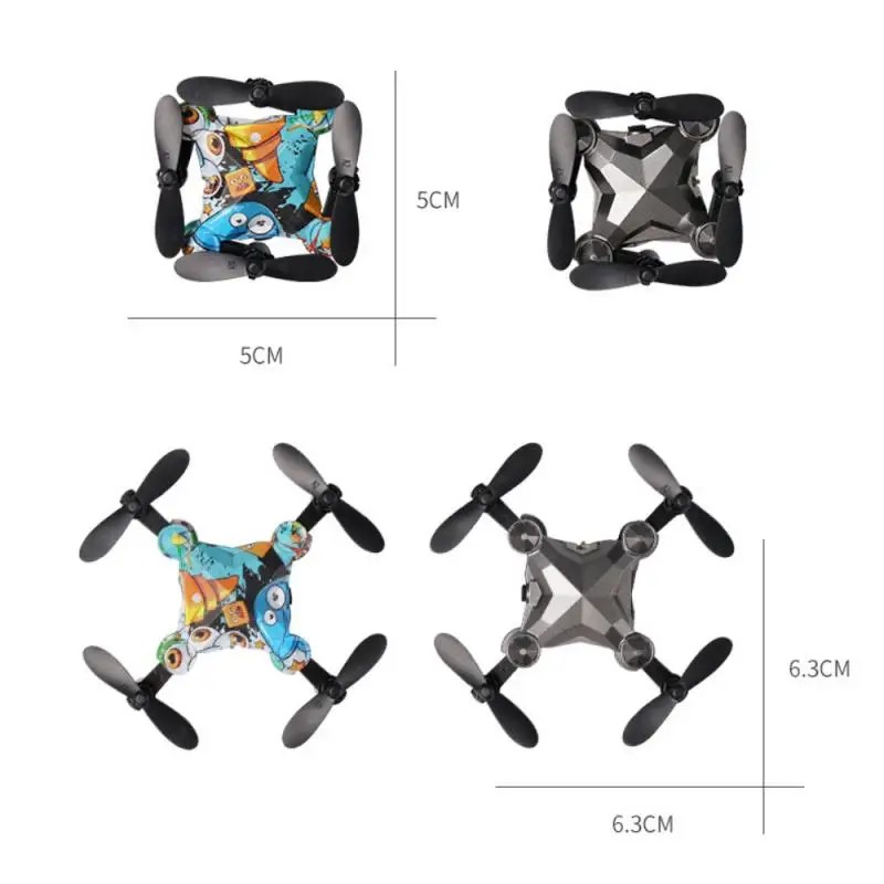 Mini Drone HD Wifi FPV Luggage Shape Remote Control Drone With Camera Foldable One-click Return