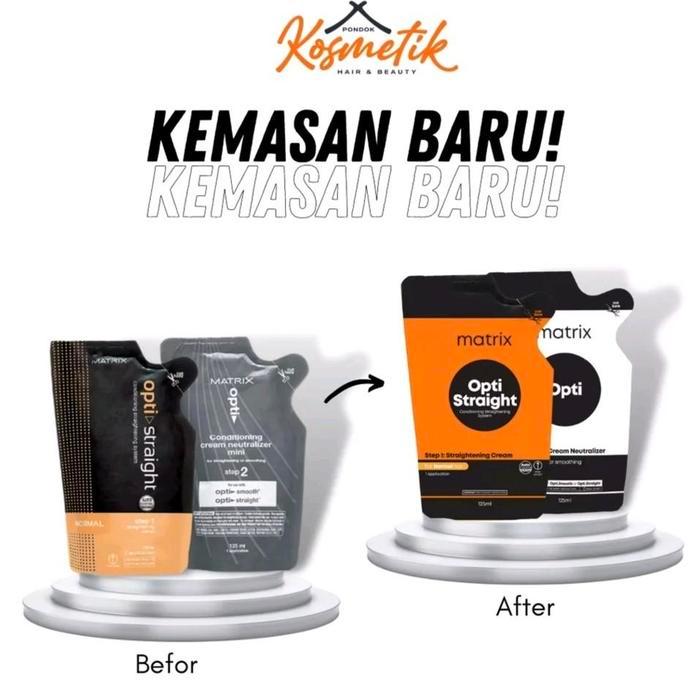 Matrix 125Ml Pelurus Rambut / Cream Smothing Vitamin Rambut