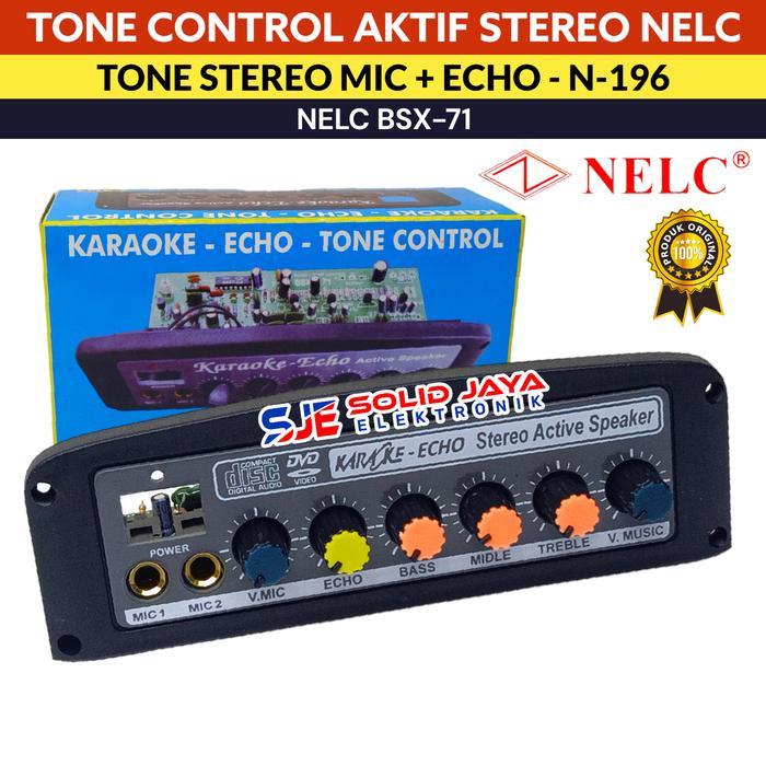 KIT TONE CONTROL AKTIF STEREO ECHO MIC PLUS PANEL - KIT TONE KONTROL ECHO MIIC KARAOKE ECHO MIK PLUS