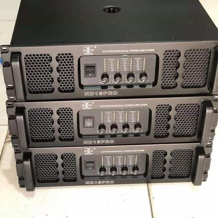 POWER RDW ND 15 PRO 4 CHANNEL GEN 2 ND15PRO -PUSYNONE