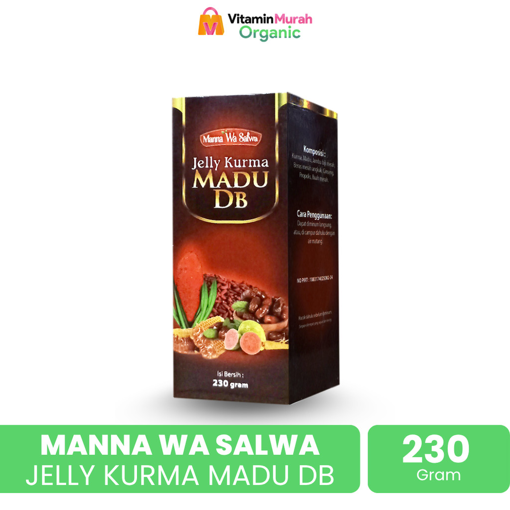 JELLY KURMA MADU DB MANNA WA SALWA ISI 230 Gr