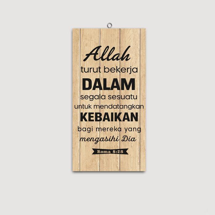 Hiasan Dinding Bersyukur Ayat Tuhan Yesus Kutipan Alkitab Ayat Kristen Terjamin