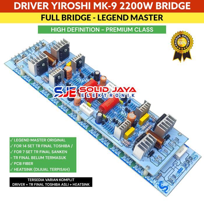 Kit Power Yiroshi Mk-9 Mk9 Super Driver 2200W Terlaris