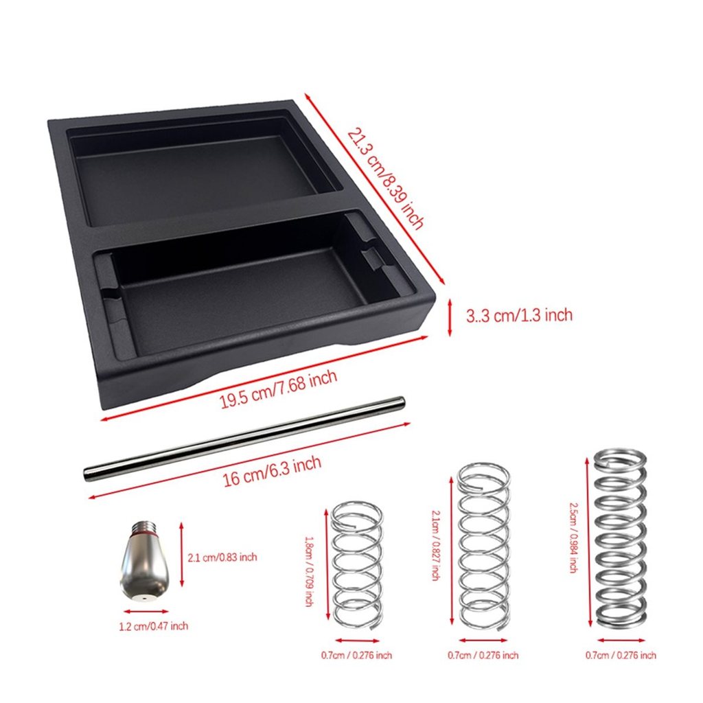A10R Upgrade Low Profile Thin Drip Tray & Hole Steam Tip & Spring Modification Kit, for Gaggia