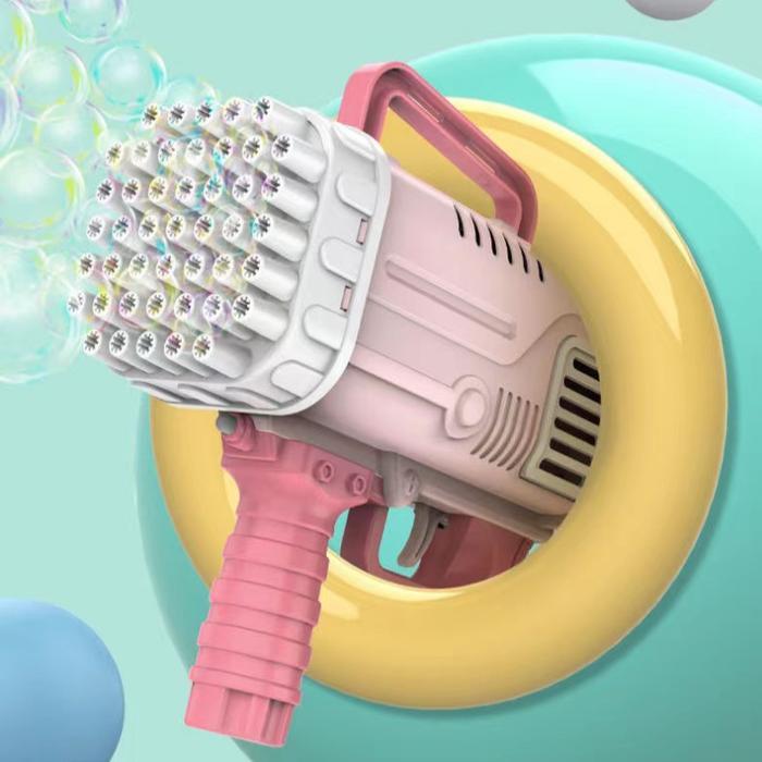 [IM] 45 LUBANG AUTOMATIC BUBBLE GUN/ MAINAN BUBBLE GELEMBUNG JUMBO AUTOMATIC