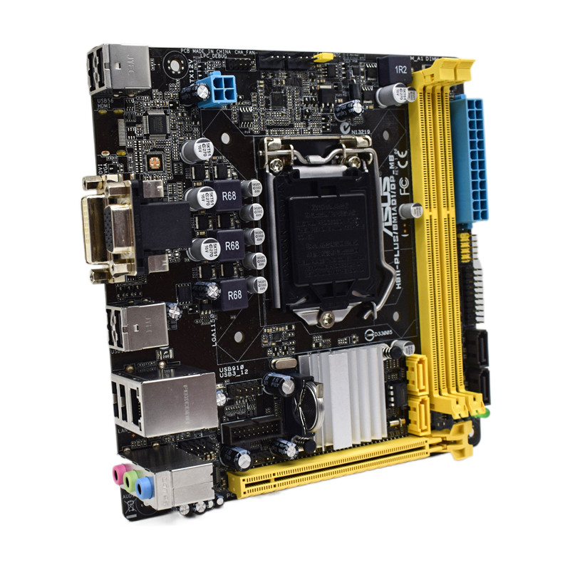 ASUS H81I-PLUS Mini ITX Motherboard H81I-PLUS/BM1AD1/DP_MB LGA 1150 intel H81 support Core i3-4130
