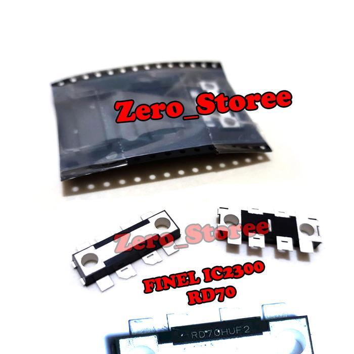 ASLI Mosfet RF RD70HUF2 final ICOM 2300 IC 2300H RD70 RD70HUF Finel Fenel Final Rig ICOM IC-2300H IC