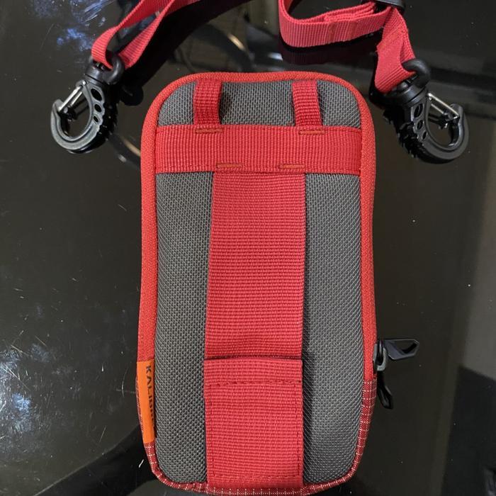 Waist Bag Pria Tas Hp Kalibre 928058 Smartphone Case Selempang Pinggang - Red