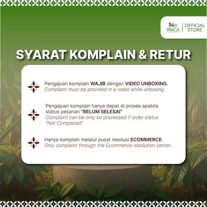 WOCA GOURMET LUWAK GAYO COFFEE TIN - POWDER 100GR