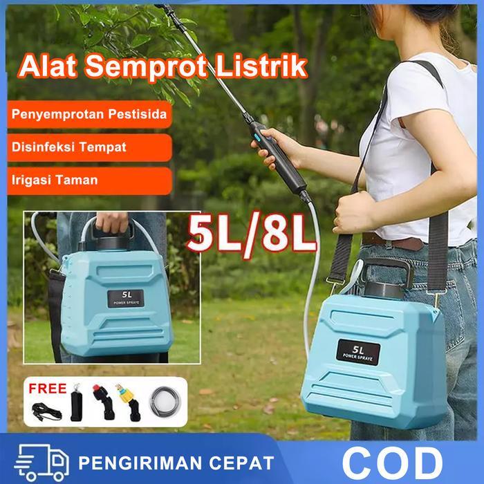 Sprayer Tools Semprotan Rumput Elektrik 5/8 Liter Sprayer elektrik 5 Liter SEMPROTAN HAMA