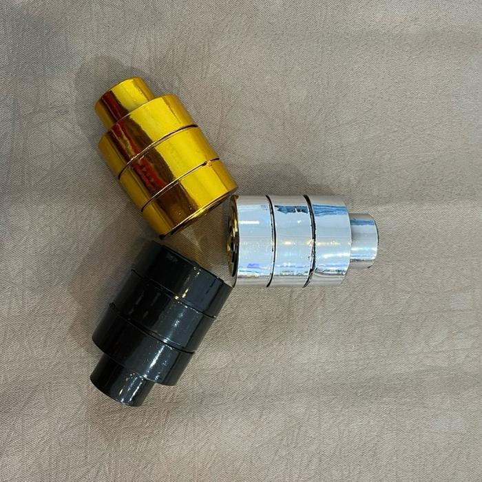 "New" BATANG GORDEN TUTUP MINIMALIS BESI END CUP GALON KUALITAS PREMIUM REL RAIL KORDEN JENDELA