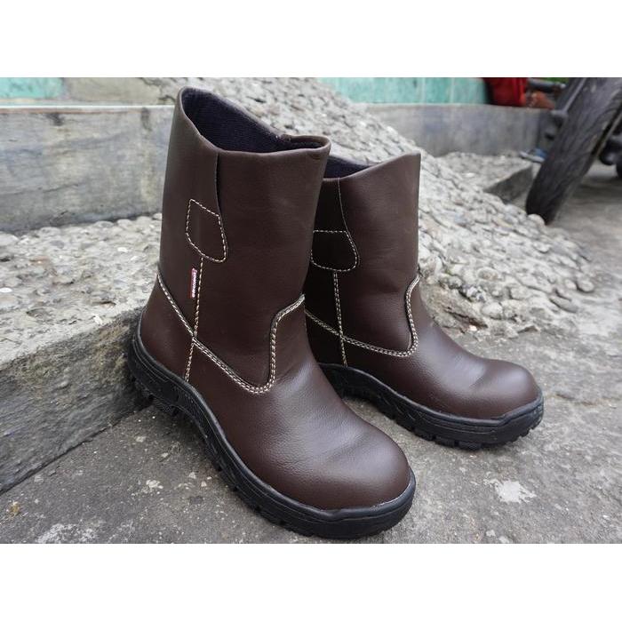 "New" sepatu safety boots edmundo