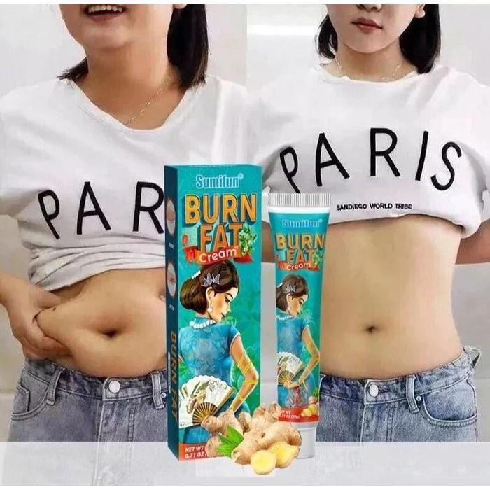 Cream Pelangsing Pembakar Lemak Burn Fat Paling Ampuh Melangsingkan Mengecilkan Perut Lengan Paha