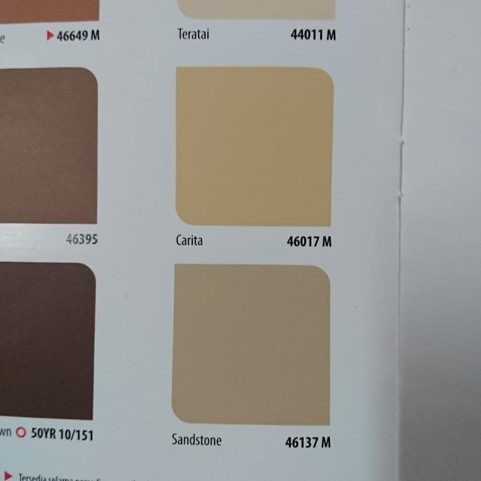 Cat Dulux Weathershield 46137 M Sandstone Kemasan 2.5 L ( Galon )