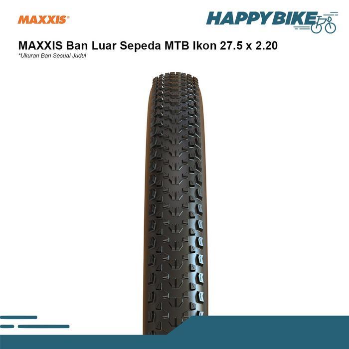 MAXXIS Tire Ban Luar Sepeda MTB Cross Country Ikon 27.5 x 2.20