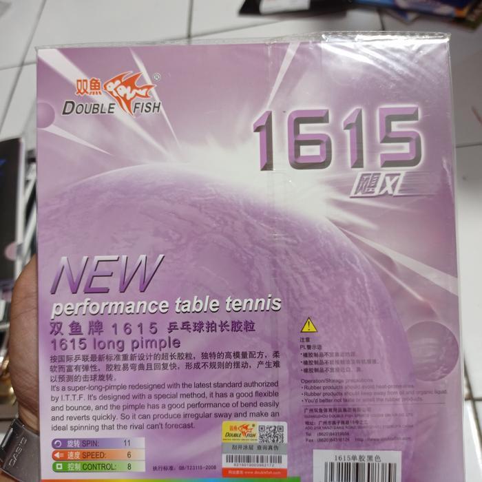 Karet Tenis Meja Bintik Doublefish 1615 Original