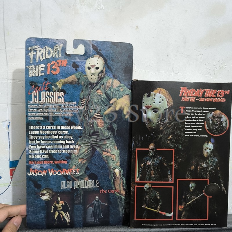 NECA Firday The 13th Jason Voorhees Action Figure Part VII A New Blood Jason Voorhees Halloween
