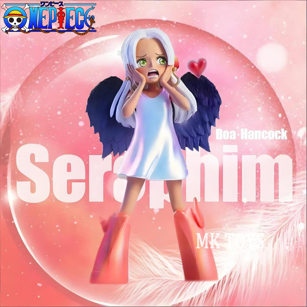 14.5cm/5.7in Anime One Piece Figure Seraphim Boa Hancock Action Figures Pvc Statue Desktop Ornamen