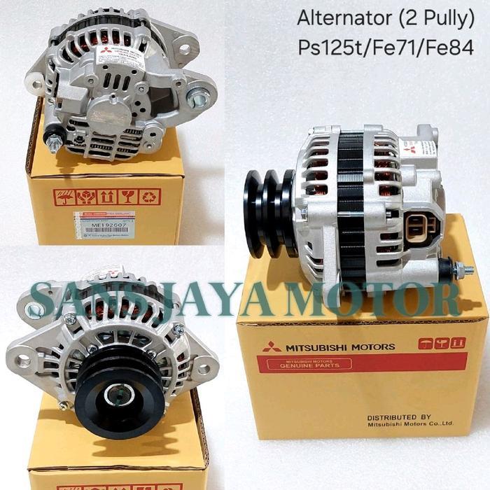 Alternator Assy Dinamo Ampere Cas Mitsubishi PS125 PS110 PS136 Canter Turbo 2 Pully Original