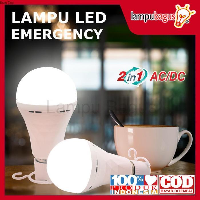 Philips - Lampu Led Emergency / Bohlam Emergency Led Ac/Dc Lampu Darurat Baterai Gantung