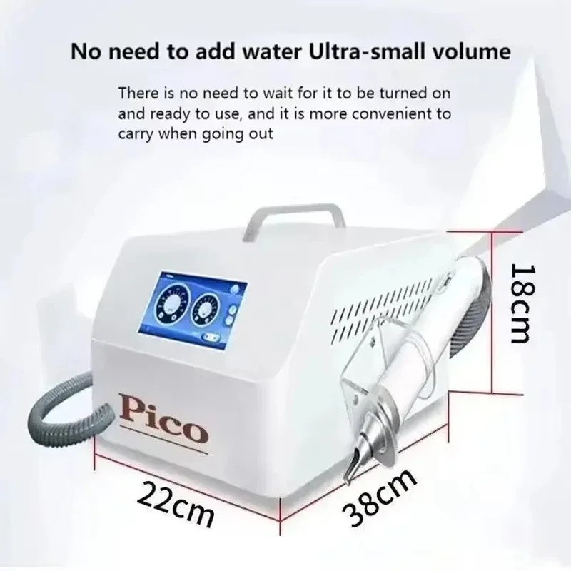 New ND YAG Picosecond Laser Eyebrow Tattoo Pigment Removal Picolaser Skin 5 Heads Pico Laser Skin