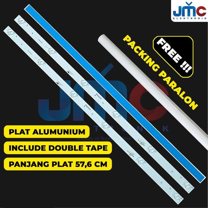 Backlight TV Ikedo IK-D32L12 32L12 lampu led bl 32 inch 6 mata kancing 6v 6k 32in