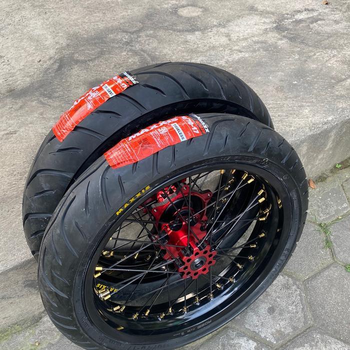 Paket velg crf 300 350 tromol scarlet