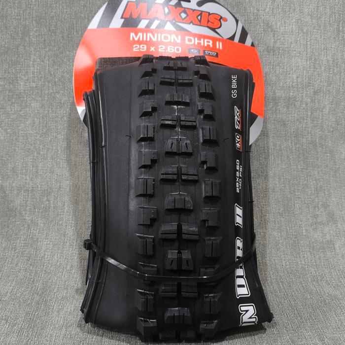 MAXXIS MINION DHR II 29 x 2.60 WT EXO TR Tires Ban Luar Sepeda MTB Tubeless TULISAN MAXXIS KUNING