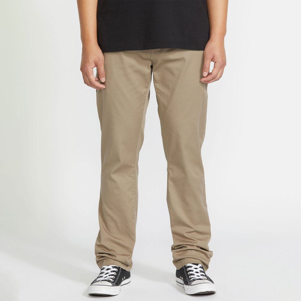 VOLCOM - MLP FRICKIN MODERN STRETCH PANTS KHAKI